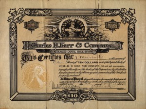 Stock Certificate